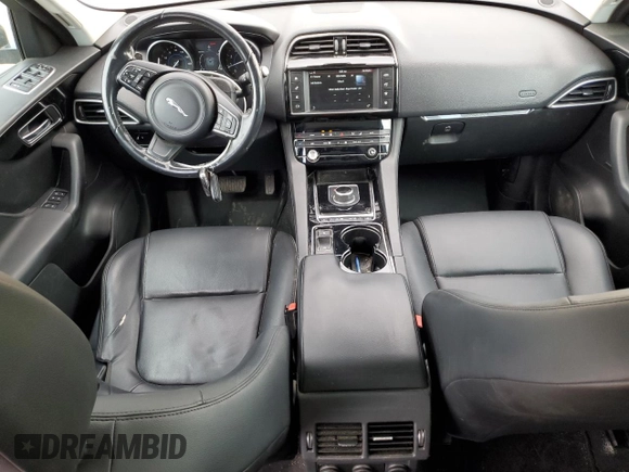 2017 Jaguar F-Pace 35t Premium with VIN SADCJ2BV8HA065705, listed as a Copart auction lot 66536015 with 88,254 mi miles and Clean title. Bid and sale history available at DreamBid. Image 8.