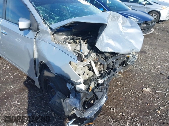 2017 Nissan Sentra S with VIN 3N1AB7AP6HY240645, listed as a IAAI auction lot 41863311 with 99,141 mi miles. Bid and sale history available at carsss.com. Image 12.