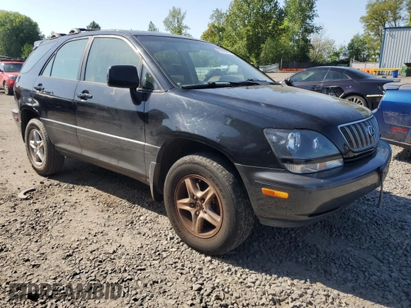 2001 Lexus RX 300 with VIN JTJGF10U210086724, listed as a Copart auction lot 55645965 with 147,491 mi miles and Clean Title. Bid and sale history available at carsss.com. Image 4.