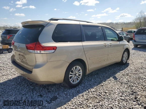 2011 Toyota Sienna XLE AAS with VIN 5TDYK3DC1BS160682, listed as a Copart auction lot 53193325 with 236,653 mi miles and Clean Title. Bid and sale history available at carsss.com. Image 3.