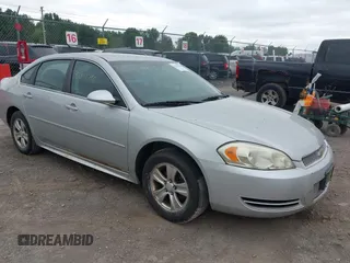 2012 Chevrolet Impala LS Fleet with VIN 2G1WF5E35C1174950, listed as a IAAI auction lot 42511790 with 144,097 mi miles and . Bid and sale history available at DreamBid. Image 1.