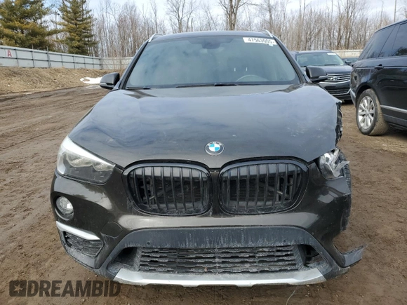 2016 BMW X1 xDrive28i with VIN WBXHT3C32G5E53556, listed as a Copart auction lot 47563005 with 108,151 mi miles and Salvage Title. Bid and sale history available at carsss.com. Image 5.