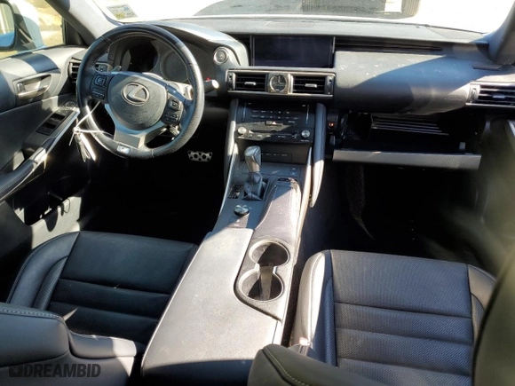 2017 Lexus IS with VIN JTHBA1D23H5049245, listed as a Copart auction lot 45655165 with NaN miles and Salvage Title. Bid and sale history available at carsss.com. Image 8.