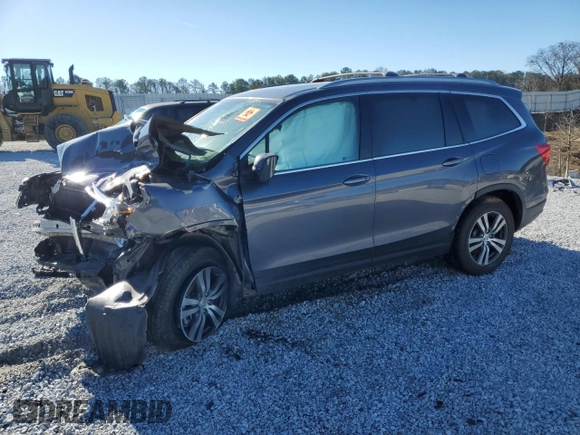 2017 Honda Pilot EX-L with VIN 5FNYF5H54HB041176, listed as a Copart auction lot 45532515 with Not Provided miles and Salvage Title. Bid and sale history available at carsss.com. Image 1.