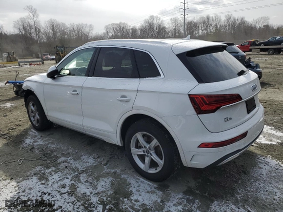 2023 Audi Q5 Premium with VIN WA1ABAFY1P2043837, listed as a Copart auction lot 45389305 with 29,289 mi miles and Salvage Title. Bid and sale history available at carsss.com. Image 2.