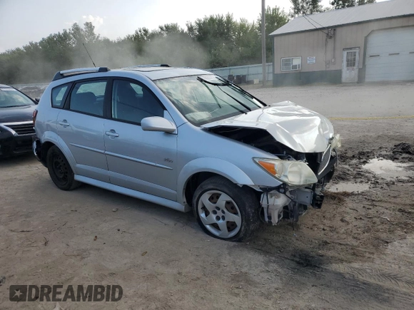 2006 Pontiac Vibe with VIN 5Y2SL65876Z417038, listed as a Copart auction lot 68263234 with 225,651 mi miles and Salvage Title. Bid and sale history available at carsss.com. Image 4.