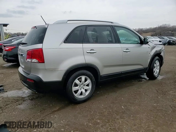 2013 Kia Sorento LX with VIN 5XYKT3A62DG422842, listed as a Copart auction lot 51766765 with 61,940 mi miles and Salvage Title. Bid and sale history available at carsss.com. Image 14.