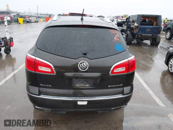 2014 Buick Enclave Leather with VIN 5GAKRBKD1EJ181493, listed as a IAAI auction lot 41458179 with 223,281 mi miles and . Bid and sale history available at DreamBid. Image 16.