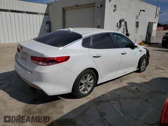 2018 Kia Optima LX z VIN 5XXGT4L39JG204573, wystawiony jako Copart lot #53162555 z przebiegiem 114 257 mil mil oraz Szkoda całkowita • Salvage title. Historia ofert i sprzedaży dostępna na DreamBid. Obrazek 3.