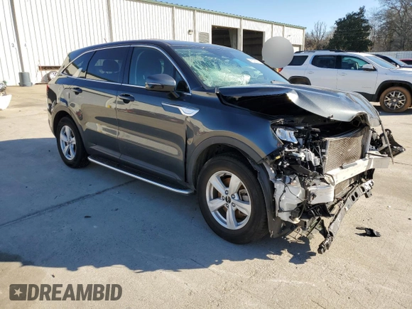 2022 Kia Sorento LX with VIN 5XYRG4LC8NG146129, listed as a Copart auction lot 41625855 with 59,461 mi miles and Salvage Title. Bid and sale history available at carsss.com. Image 4.