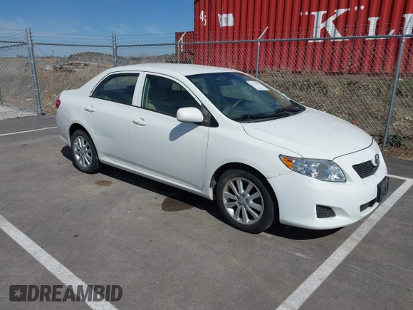 2009 Toyota Corolla with VIN JTDBL40E29J001368, listed as a IAAI auction lot 41777597 with 289,079 mi miles. Bid and sale history available at carsss.com. Image 1.