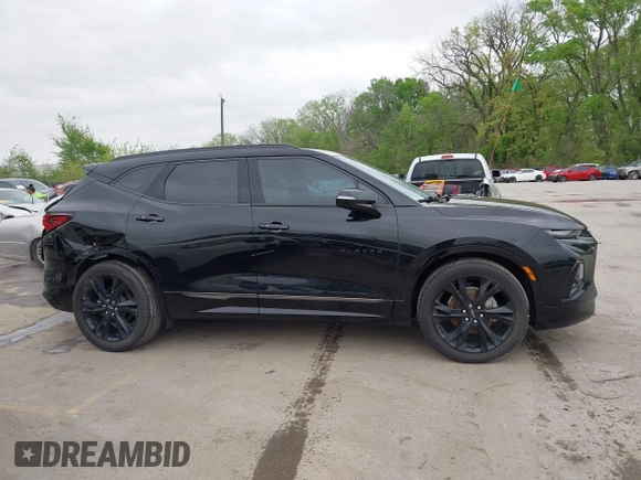 2019 Chevrolet Blazer RS with VIN 3GNKBJRS8KS589136, listed as a IAAI auction lot 42055894 with 59,445 mi miles and . Bid and sale history available at DreamBid. Image 13.