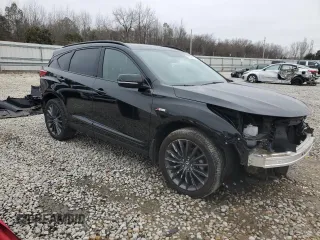 2023 Acura RDX w/A-Spec Advance Package with VIN 5J8TC2H80PL013688, listed as a Copart auction lot 45362985 with 8,139 mi miles and Salvage Title. Bid and sale history available at carsss.com. Image 4.