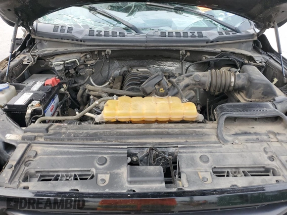 2016 Ford F-150 XLT with VIN 1FTEW1EFXGKF02911, listed as a Copart auction lot 57268625 with 114,794 mi miles and Salvage title. Bid and sale history available at DreamBid. Image 11.