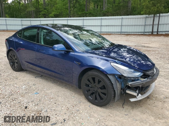 2021 Tesla Model 3 Long Range z VIN 5YJ3E1EB7MF906605, wystawiony jako Copart lot #55214665 z przebiegiem 101 182 mil mil oraz Szkoda całkowita • Salvage title. Historia ofert i sprzedaży dostępna na DreamBid. Obrazek 4.