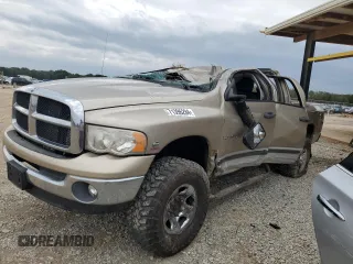 2004 Dodge Ram 2500 SLT with VIN 3D7KU28C84G138318, listed as a Copart auction lot 71396284 with 185,622 mi miles and Salvage Title. Bid and sale history available at carsss.com. Image 1.