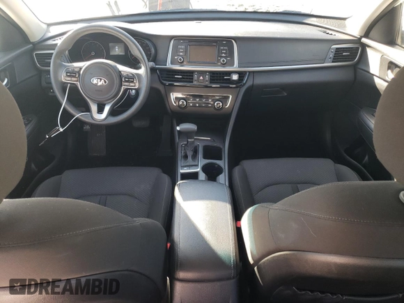 2017 Kia Optima LX with VIN KNAGT4L39H5146413, listed as a Copart auction lot 80385494 with 50,668 mi miles and Salvage Title. Bid and sale history available at DreamBid. Image 8.