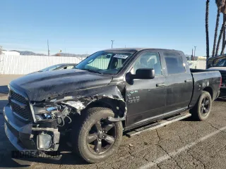2018 Ram 1500 Tradesman with VIN 1C6RR6KT6JS292760, listed as a Copart auction lot 84834094 with 80,143 mi miles and Salvage title. Bid and sale history available at DreamBid. Image 1.