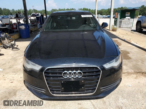 2013 Audi A6 Premium with VIN WAUCFAFC9DN096977, listed as a Copart auction lot 61931755 with 171,813 mi miles and Clean title. Bid and sale history available at DreamBid. Image 5.
