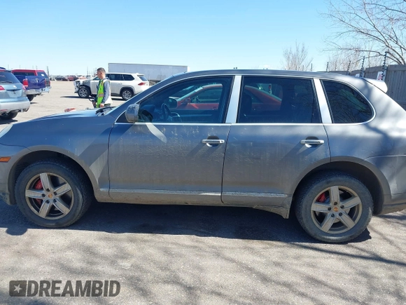 2008 Porsche Cayenne Turbo with VIN WP1AC29P48LA81584, listed as a IAAI auction lot 41805382 with 152,025 mi miles. Bid and sale history available at carsss.com. Image 14.