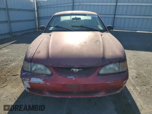 1996 Ford Mustang with VIN 1FALP4048TF192360, listed as a Copart auction lot 88455515 with 162,612 mi miles and Clean Title. Bid and sale history available at carsss.com. Image 5.
