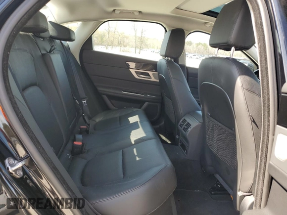 2016 Jaguar XF 35t Prestige with VIN SAJBE4BV7GCY02744, listed as a Copart auction lot 50179145 with 66,649 mi miles and Salvage Title. Bid and sale history available at carsss.com. Image 10.
