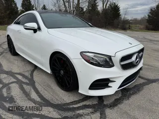 2018 Mercedes-Benz E 400 with VIN WDD1J6FB9JF021107, listed as a Copart auction lot 56613265 with 92,545 mi miles and Clean Title. Bid and sale history available at DreamBid. Image 1.