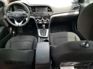 2019 Hyundai Elantra SE with VIN KMHD74LF6KU833555, listed as a Copart auction lot 53786815 with 56,501 mi miles and Salvage Title. Bid and sale history available at DreamBid. Image 8.