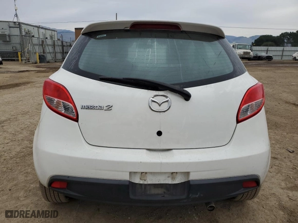 2012 Mazda Mazda2 Touring with VIN JM1DE1LZ1C0140095, listed as a Copart auction lot 43291535 with 102,170 mi miles and Salvage Title. Bid and sale history available at carsss.com. Image 6.