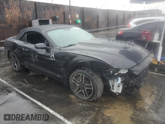 2019 Ford Mustang GT Premium with VIN 1FATP8FFXK5138319, listed as a Copart auction lot 47989255 with 60,953 mi miles and Salvage title. Bid and sale history available at DreamBid. Image 4.