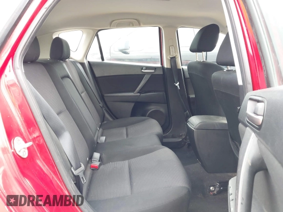2013 Mazda 3 i Touring with VIN JM1BL1L73D1729401, listed as a IAAI auction lot 42483335 with 127,337 mi miles and . Bid and sale history available at DreamBid. Image 8.