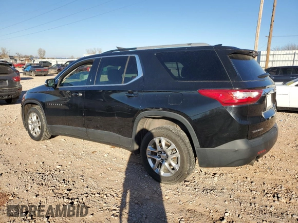 2018 Chevrolet Traverse LT Cloth with VIN 1GNERGKW5JJ232747, listed as a Copart auction lot 89319185 with 123,644 mi miles and Salvage title. Bid and sale history available at DreamBid. Image 2.