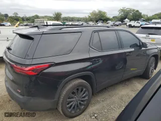 2022 Chevrolet Traverse RS with VIN 1GNEVJKW9NJ132407, listed as a Copart auction lot 72622014 with 89,314 mi miles and Salvage Title. Bid and sale history available at carsss.com. Image 3.