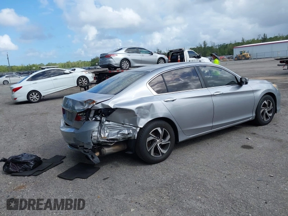2016 Honda Accord LX with VIN 1HGCR2F3XGA196194, listed as a IAAI auction lot 41955405 with 206,936 mi miles and . Bid and sale history available at DreamBid. Image 4.