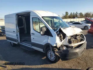 2019 Ford Transit z VIN 1FTYE2CM1KKB36255, wystawiony jako Copart lot #85185864 z przebiegiem 72 053 mil mil oraz Szkoda całkowita • Salvage title. Historia ofert i sprzedaży dostępna na DreamBid. Obrazek 4.