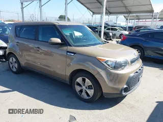 2016 Kia Soul with VIN KNDJN2A29G7332361, listed as a IAAI auction lot 41804003 with 134,744 mi miles and . Bid and sale history available at DreamBid. Image 1.