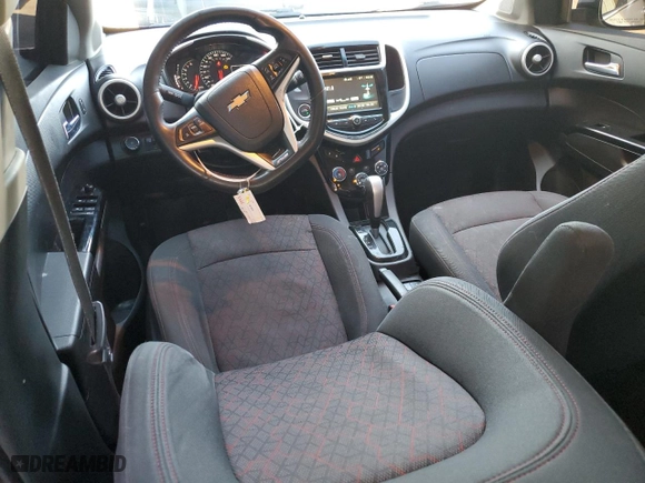 2017 Chevrolet Sonic LT with VIN 1G1JD5SB4H4151196, listed as a Copart auction lot 46190885 with 134,182 mi miles and Salvage Title. Bid and sale history available at carsss.com. Image 8.