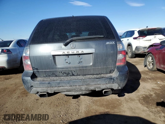2006 Acura MDX Touring with VIN 2HNYD18646H531495, listed as a Copart auction lot 47788025 with 207,031 mi miles and Salvage Title. Bid and sale history available at carsss.com. Image 6.