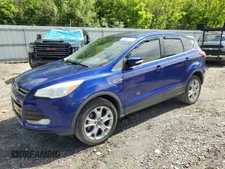 2013 Ford Escape SEL z VIN 1FMCU9HX7DUB98268, wystawiony jako Copart lot #55469915 z przebiegiem 123 619 mil mil oraz Szkoda całkowita • Salvage title. Historia ofert i sprzedaży dostępna na DreamBid. Obrazek 1.