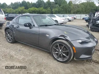 2019 Mazda MX-5 Miata RF Grand Touring with VIN JM1NDAM77K0301780, listed as a Copart auction lot 73234224 with 83,602 mi miles and Salvage Title. Bid and sale history available at carsss.com. Image 4.