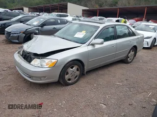 2003 Toyota Avalon XL with VIN 4T1BF28B33U329115, listed as a IAAI auction lot 41015769 with 166,726 mi miles and . Bid and sale history available at carsss.com. Image 2.