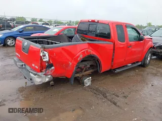 2005 Nissan Frontier LE with VIN 1N6AD06W55C433921, listed as a IAAI auction lot 42263626 with 107,404 mi miles and . Bid and sale history available at DreamBid. Image 4.