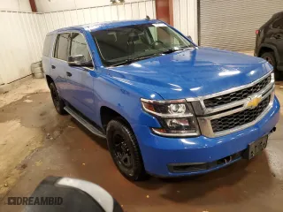 2018 Chevrolet Tahoe Commercial with VIN 1GNSKDECXJR316801, listed as a Copart auction lot 44436095 with 89,687 mi miles and Clean Title. Bid and sale history available at carsss.com. Image 4.