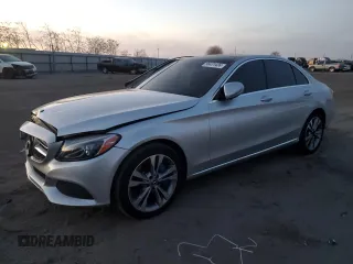 2017 Mercedes-Benz C 350e with VIN 55SWF4HB8HU225722, listed as a Copart auction lot 86431424 with 107,572 mi miles and Salvage Title. Bid and sale history available at DreamBid. Image 1.