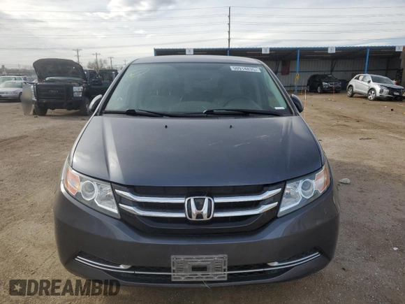 2016 Honda Odyssey LX with VIN 5FNRL5H28GB119525, listed as a Copart auction lot 50914835 with 87,210 mi miles and Salvage Title. Bid and sale history available at DreamBid. Image 5.