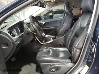 2013 Volvo S60 T5 with VIN YV1612FH9D2206437, listed as a Copart auction lot 51590355 with 123,079 mi miles and Salvage Title. Bid and sale history available at carsss.com. Image 7.