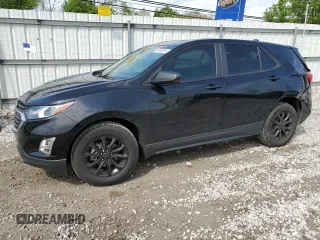 2021 Chevrolet Equinox LS z VIN 2GNAXHEV2M6136721, wystawiony jako Copart lot #55462015 z przebiegiem 27 708 mil mil oraz Szkoda całkowita • Salvage title. Historia ofert i sprzedaży dostępna na DreamBid. Obrazek 1.