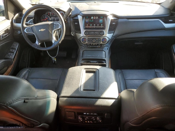 2015 Chevrolet Tahoe LTZ with VIN 1GNSCCKC8FR105759, listed as a Copart auction lot 43473465 with 117,922 mi miles and Salvage Title. Bid and sale history available at carsss.com. Image 8.
