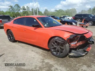 2022 Dodge Charger SXT with VIN 2C3CDXBG1NH126024, listed as a Copart auction lot 51675105 with 40,348 mi miles and Salvage Title. Bid and sale history available at DreamBid. Image 4.