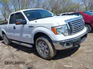 2012 Ford F-150 XL with VIN 1FTFX1ET9CFA38987, listed as a IAAI auction lot 41998333 with 153,510 mi miles and . Bid and sale history available at DreamBid. Image 1.